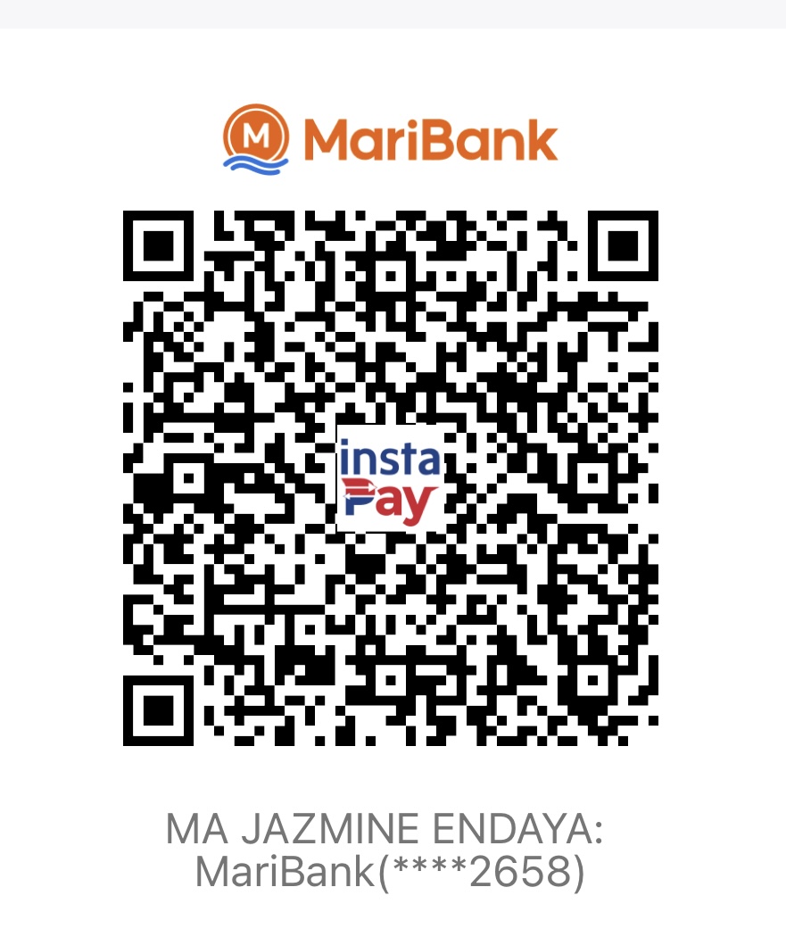 InstaPay QR code — MA JAZMINE ENDAYA, MariBank (****2658)